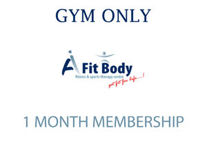 Gym Only - 1 Month Membership