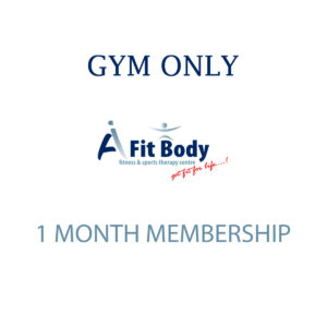 Gym Only - 1 Month Membership